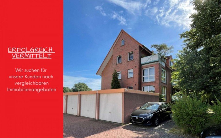 Mietwohnung am Mindener Stadtrand Minden Etagenwohnung Schicke 3-Zimmer-Wohnung mit Balkon und Garage