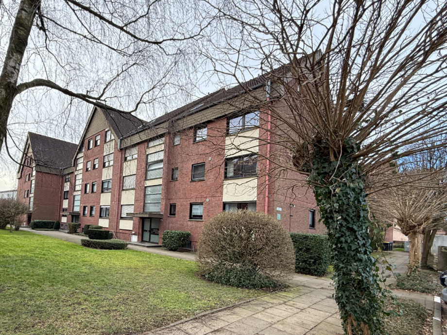 Frontansicht / Eingangsbereich Etagenwohnung Minden