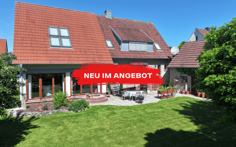 Neu im Angebot Hille Einfamilienhaus Gro�z�giges Wohnhaus mit Charme in idyllischer Lage