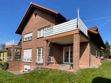 S�d-Ost-Ansicht Erdgeschosswohnung mit Terrasse und Gartenzugang, in ruhiger Wohnlage von P.W. - Hausberge