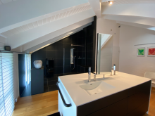Badezimmer im OG Verkauft - Beeindruckendes Architektenhaus in Minden - Nord
