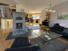 Offener Wohnbereich / Wohnk�che Beeindruckendes Architektenhaus in familienfreundlicher Lage von Minden