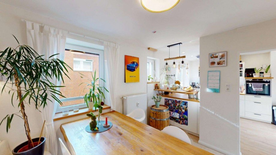 offene K�che inkl. Essbereich Erdgeschosswohnung Bad Eilsen