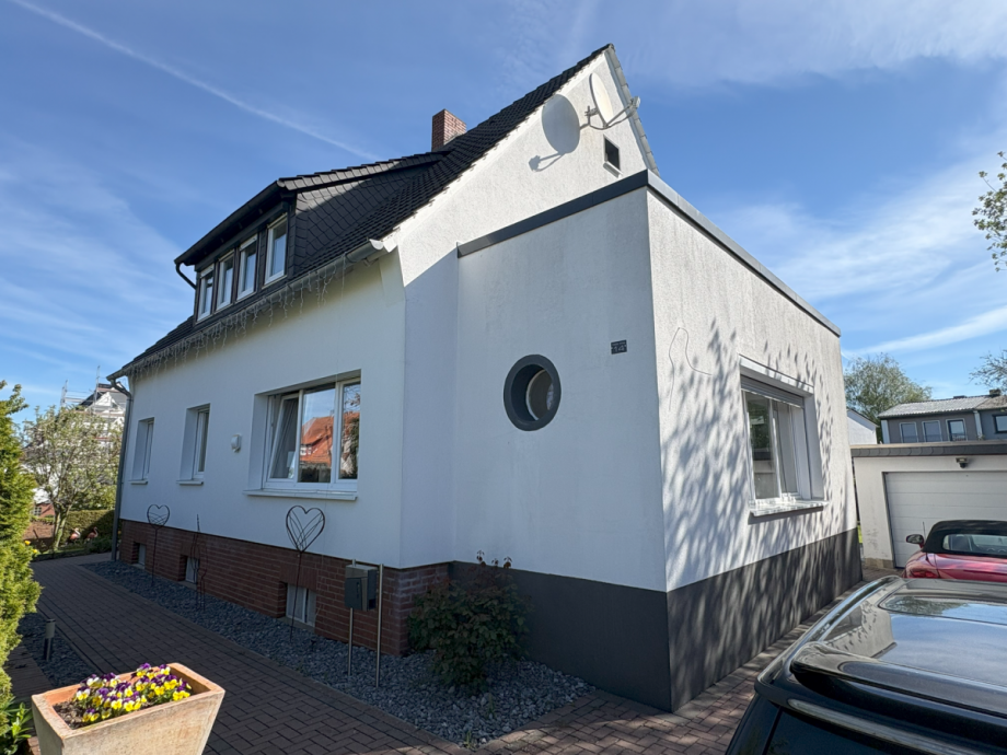 Frontseite Einfamilienhaus Minden