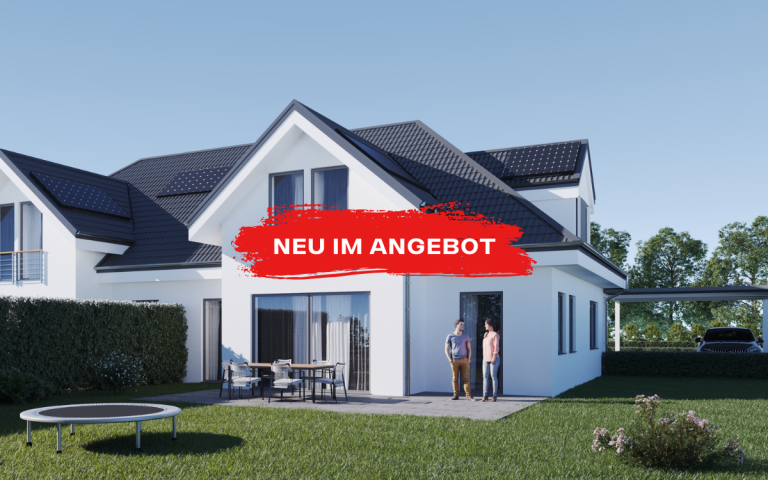 Doppelhaush�lfte - Neubau Petershagen Doppelhaush�lfte Baubeginn erfolgt: Modern wohnen. Nachhaltig leben. Zuhause ankommen.