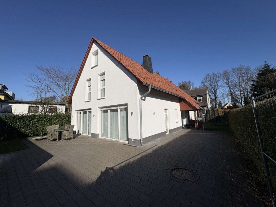 S�d-Ost-Ansicht Einfamilienhaus B�ckeburg