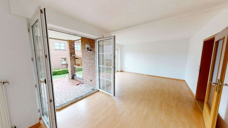 Wohnbereich mit Terrassenzugang Erdgeschosswohnung Porta Westfalica / Hausberge
