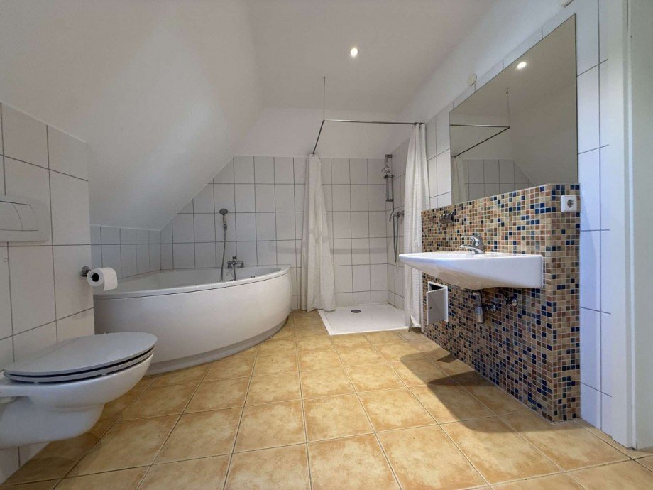 Badezimmer Dachgeschosswohnung Minden