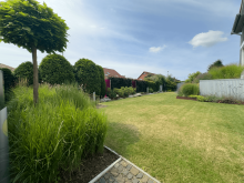 Aufwendig angelegter Garten Verkauft - Beeindruckendes Architektenhaus in Minden - Nord