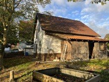 Gartenansicht Doppelgarage Charmantes Einfamilienhaus im beschaulichen D�hren