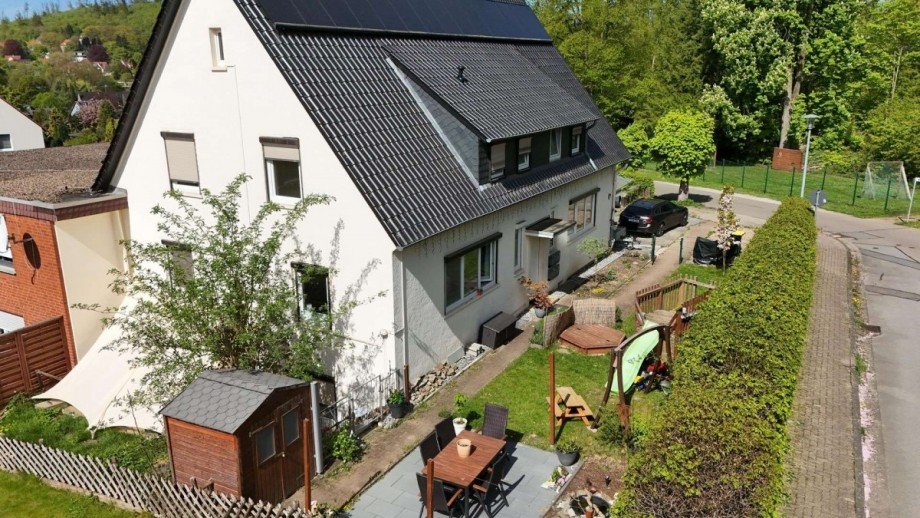 Au�enansicht Erdgeschosswohnung Bad Eilsen
