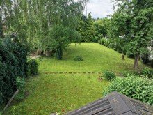 Gartenansicht Verkauft: Doppelhaush�lfte, mit Bauplatz, in Minden