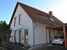 Hausfront Verkauft: Gepflegtes Einfamilienhaus in zentraler Lage von Porta Westfalica - Barkhausen