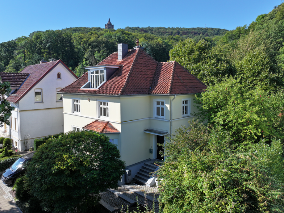 Nord-Ost-Ansicht Einfamilienhaus Porta Westfalica