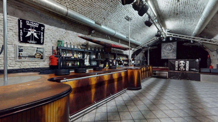 Innenaufnahme obere Ebene Gastgewerbe Minden