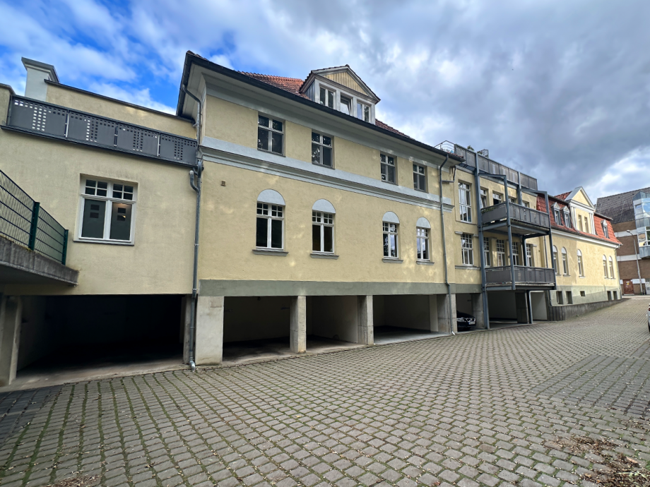 offene Garagenpl�tze Dachgeschosswohnung Minden