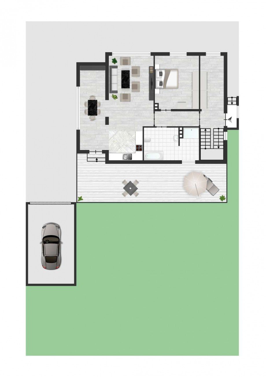Haupthaus Erdgeschoss Einfamilienhaus Minden