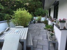 Dachterrasse mit Glacis-Blick Bereits vermittelt - Penthouse am Glacis