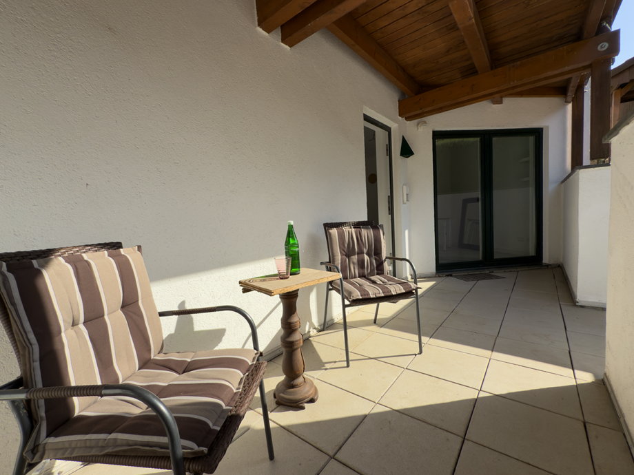 Freisitz vor der Einliegerwohnung Einfamilienhaus Minden