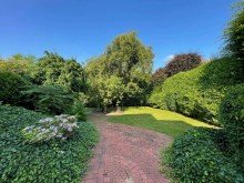 Gartenbereich BEREITS VERMITTELT - Wundervolle Stadtvilla in zentraler Lage von Minden