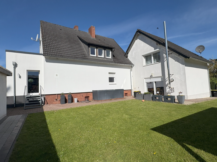 Gartenansicht 1 Einfamilienhaus Minden