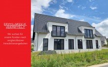 Einfamilienhaus - Doppelhaush�lfte in Porta Westfalica - Holzhausen - verkauft Neubau: Zwei moderne Doppelhaush�lften f�r Kapitalanlager und Eigennutzer
