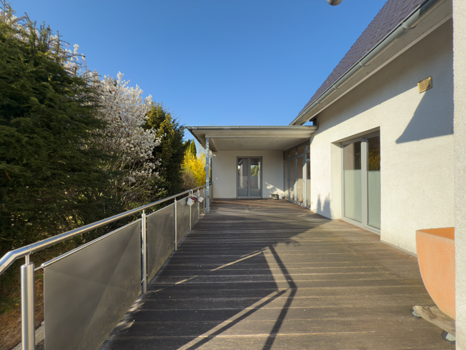 S�d-West-Terrasse Einfamilienhaus Hille