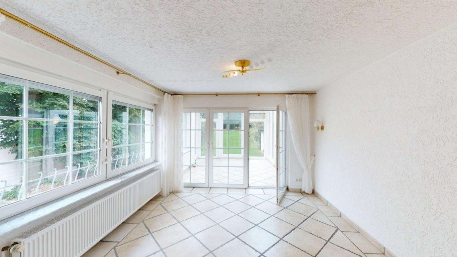 Zugang zum Wintergarten Zweifamilienhaus Porta Westfalica