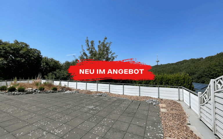 Riesige Terrasse mit Panoramablick Porta Westfalica Etagenwohnung Tolle Eigentumswohnung mit einmaligem Panoramablick in Hausberge