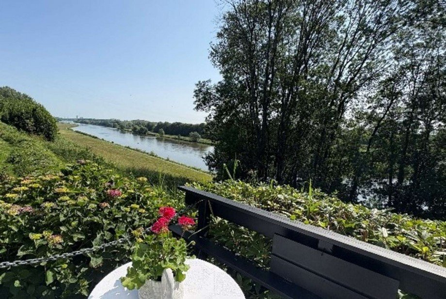 Ausblick zur Weser Einfamilienhaus Minden