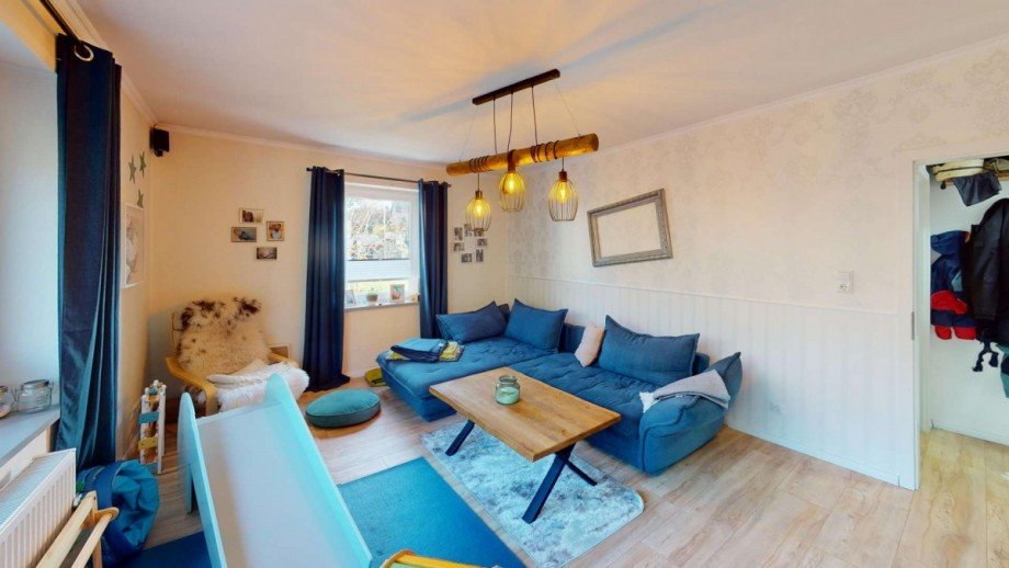 Wohnzimmer Erdgeschosswohnung Bad Eilsen