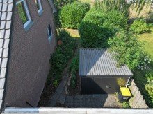 Au�enansicht mit Garten Schickes Zweifamilienhaus mit sch�nem Garten f�r vielf�ltige Nutzungsm�glichkeiten