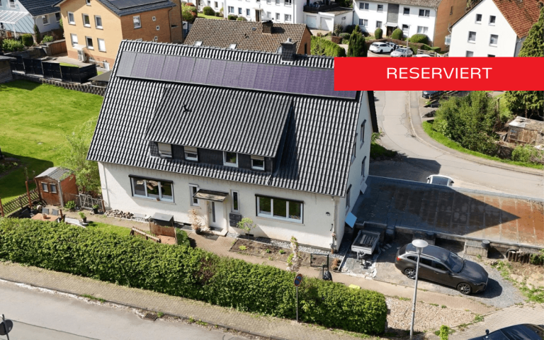 RESERVIERT Bad Eilsen Erdgeschosswohnung Modernes Wohnen in attraktiver Erdgeschosslage von Bad Eilsen