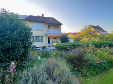 Gartenseite (Ost-Ansicht) Verkauft: Reihenendhaus in zentraler Lage