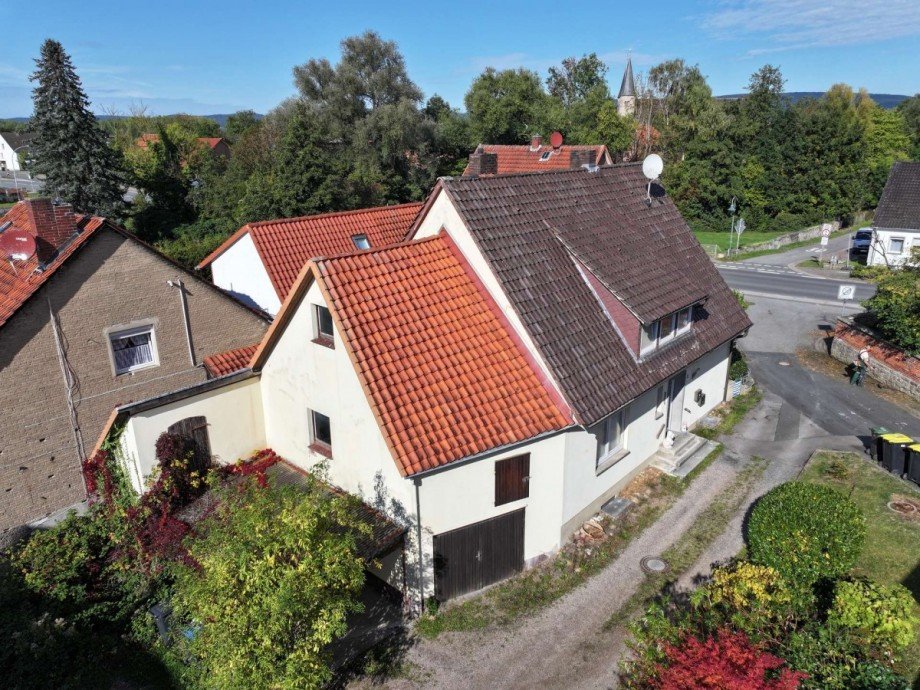 Luftbildaufnahme Mehrfamilienhaus Rinteln