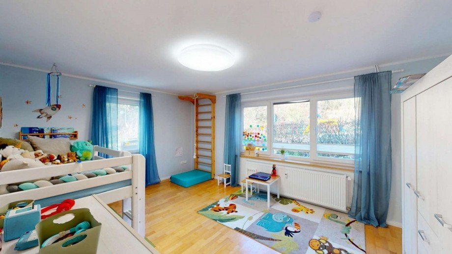 Schlafzimmer 2 Erdgeschosswohnung Bad Eilsen