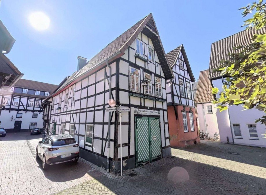 Denkmalimmobilie Minden Innenstadt Einfamilienhaus, Gewerbe, Johanniskirchhof Einfamilienhaus Minden