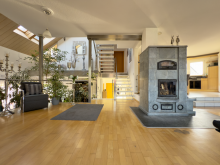 Offener Wohnbereich Beeindruckendes Architektenhaus in familienfreundlicher Lage von Minden