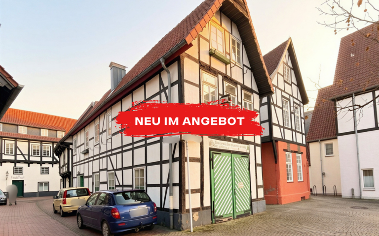 Neu im Angebot Minden Einfamilienhaus Historisches Stadthaus mit Potenzial, direkt am Johanniskirchhof