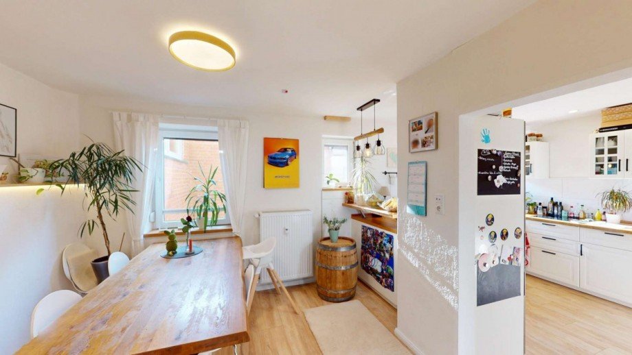 offene K�che inkl. Essbereich Erdgeschosswohnung Bad Eilsen