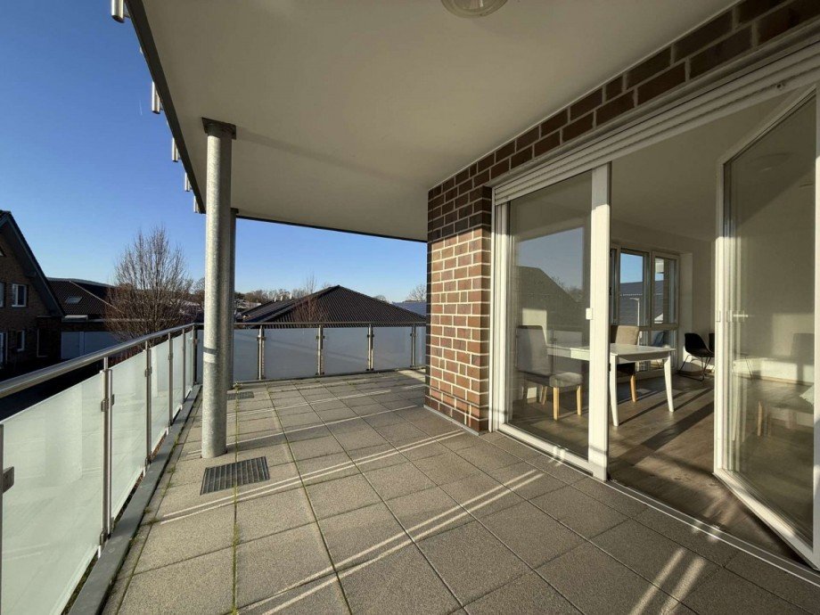 Gemeinschaftsbereich (Balkon) Wohnung Porta Westfalica
