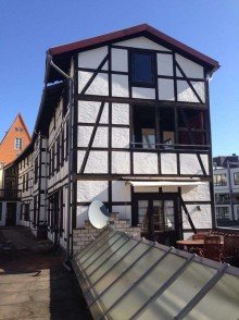 Au�enansicht S�dseite HAUS SCHMIEDING - HISTORIE AM MINDENER MARKTPLATZ!