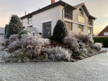 Winterimpressionen Verkauft - Beeindruckendes Architektenhaus in Minden - Nord