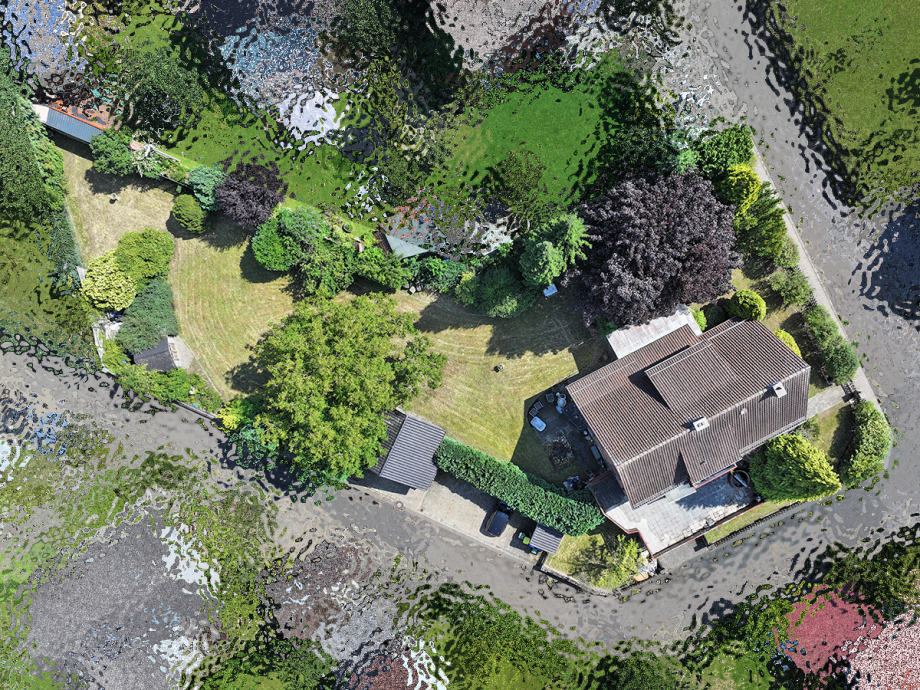 beide Grundst�cke zusammen Haus Hee�en