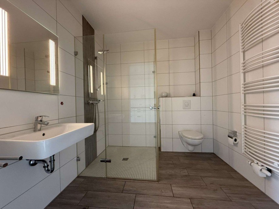 Badezimmer Erdgeschosswohnung Porta Westfalica