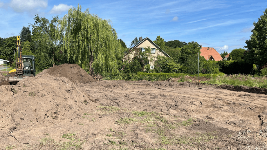 Baubeginn im Juni erfolgt Doppelhaush�lfte Petershagen